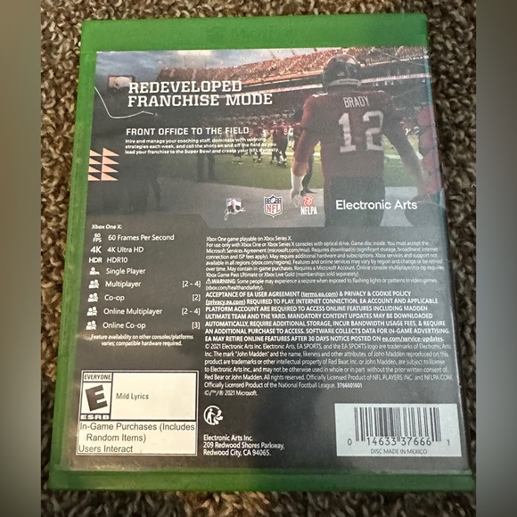 Madden NFL 22, Xbox One, Xbox Series X - Picture 2 of 4
